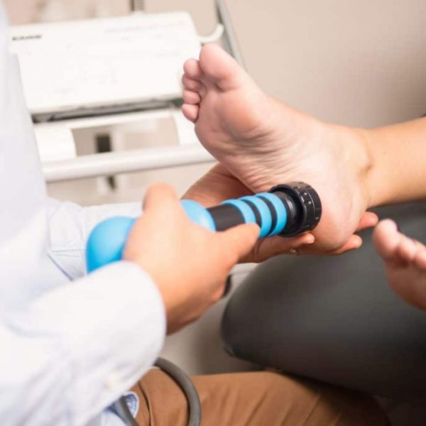 Shock wave therapy at Posture Podiatry