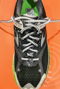 Loop Lock shoe lacing pattern for heel slippage prevention