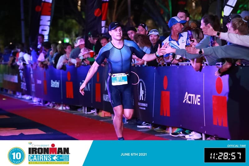 Podiatrist, Will Duncan running in The Ironman event in Cairns