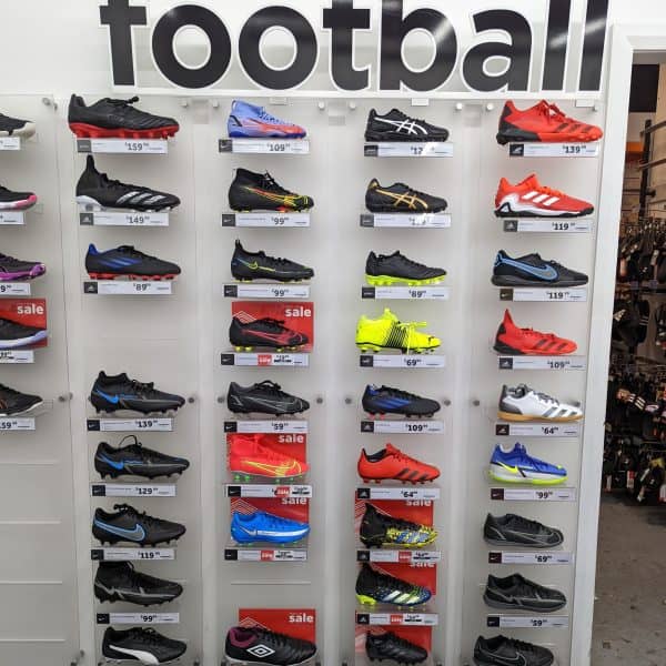 Range of Football Boots