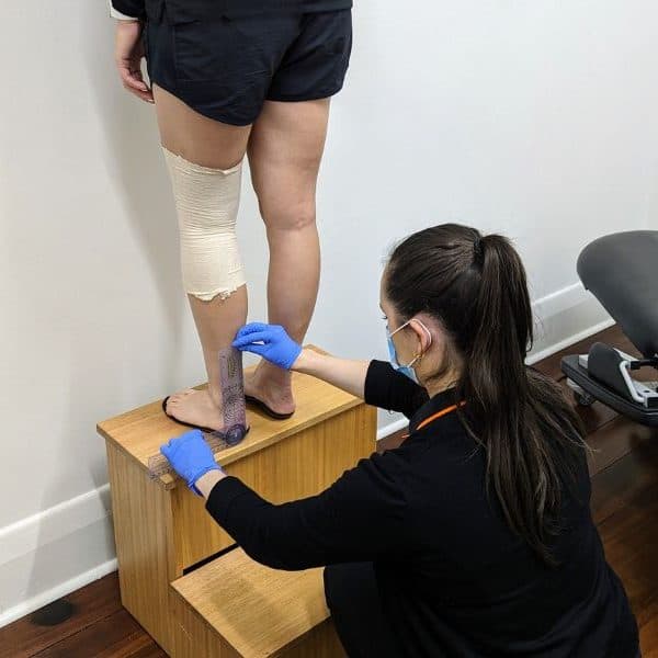 Orthotic Stance Measurements by Adelaide Podiatrist, Tessa Coleman